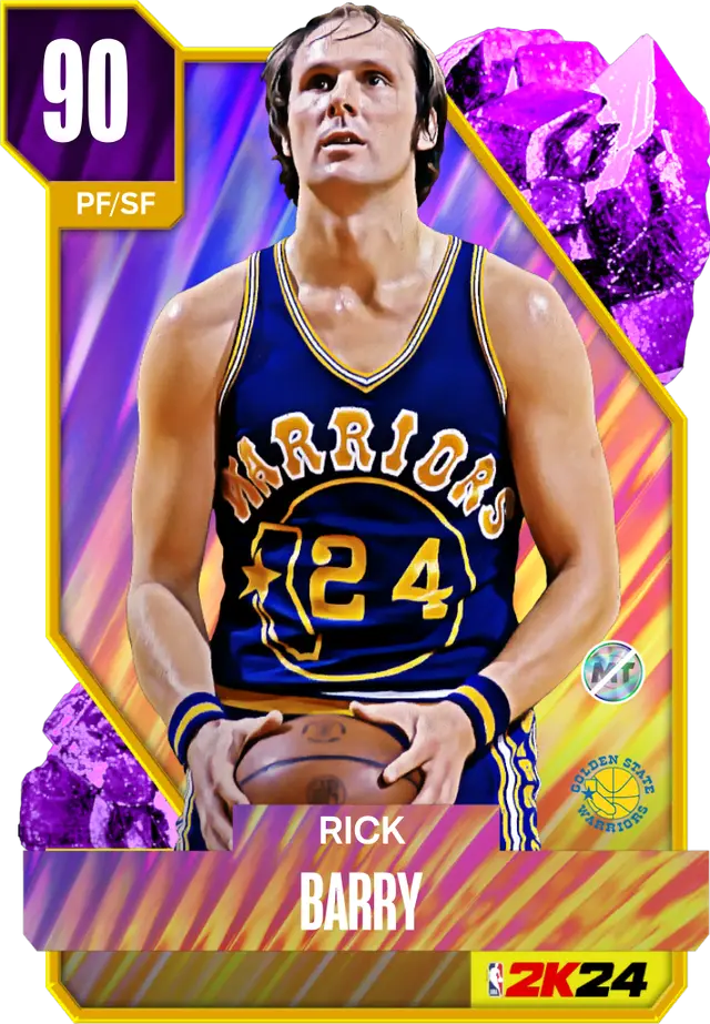 (AMETHYST) Rick Barry (90 OVR)