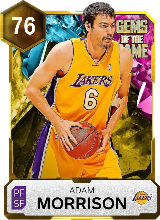 (GOLD) Adam Morrison (76 OVR)
