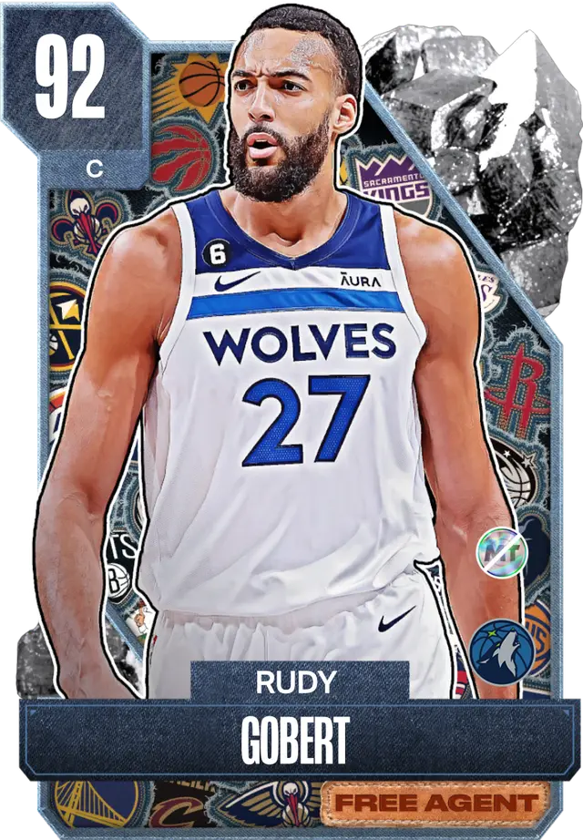 (FREEAGENT) Rudy Gobert (92 OVR)