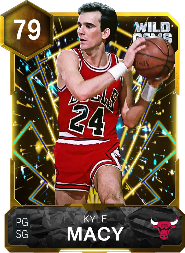 79 Kyle Macy | Gold Wild Gems