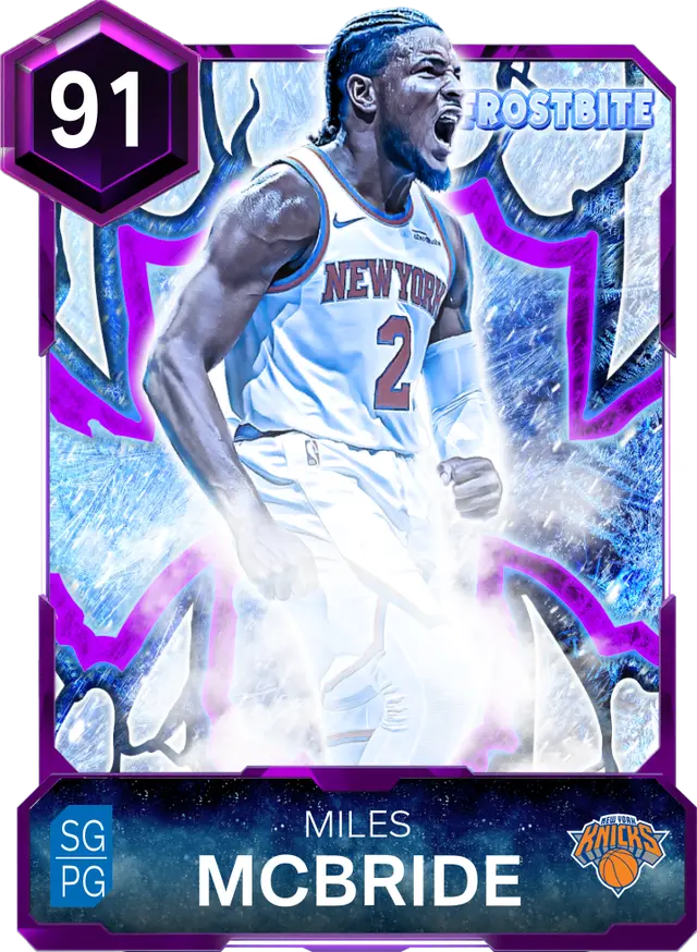 (AMETHYST) Miles McBride (91 OVR)