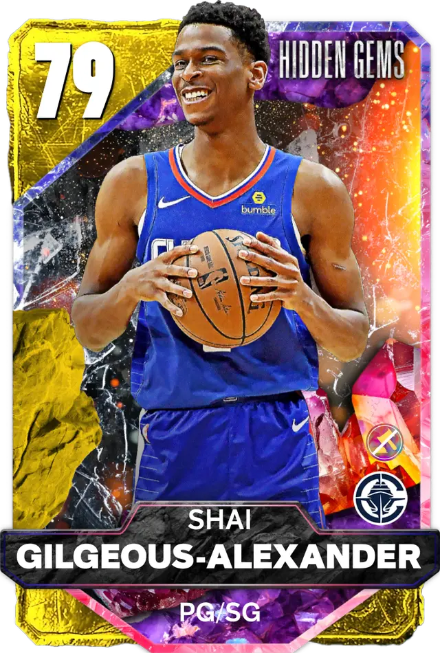 (GOLD) Shai Gilgeous-Alexander (79 OVR)