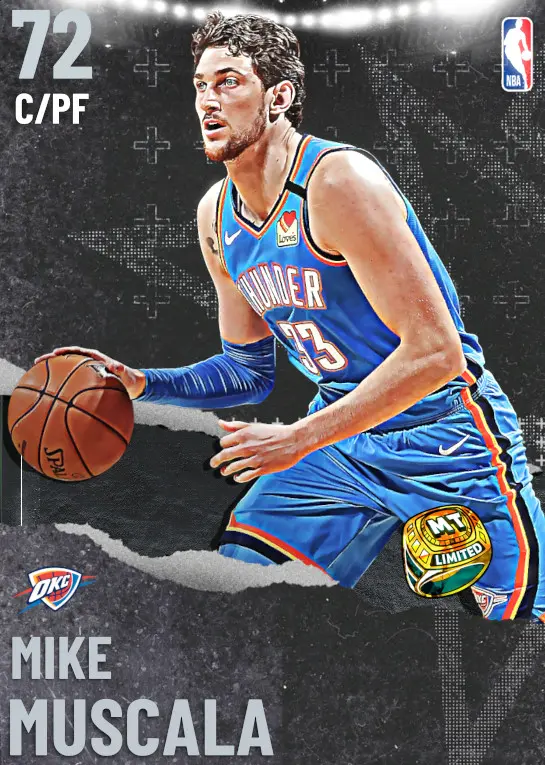 72 Mike Muscala | Oklahoma City Thunder