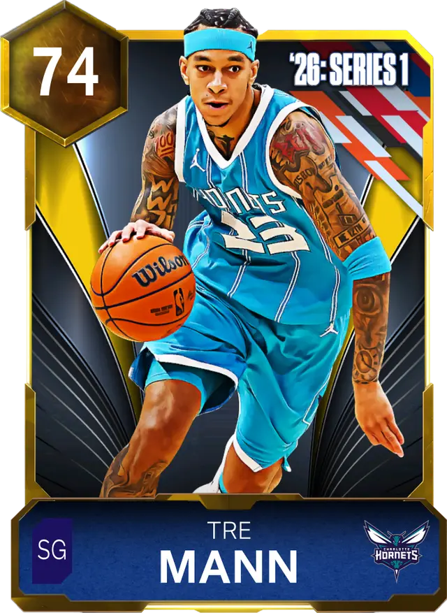 (GOLD) Tre Mann (74 OVR)
