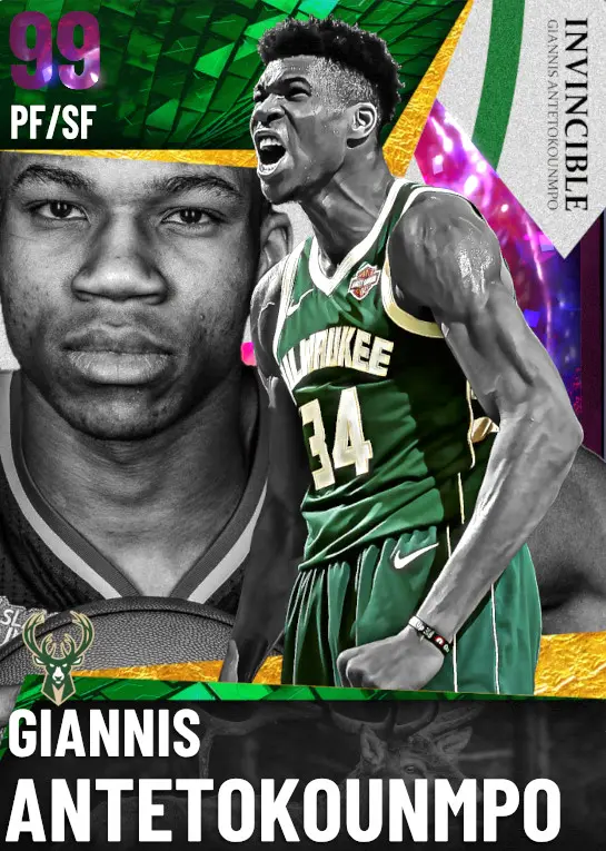 (DM) Giannis Antetokounmpo (99 OVR)