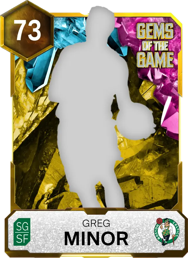 (GOLD) Greg Minor (73 OVR)