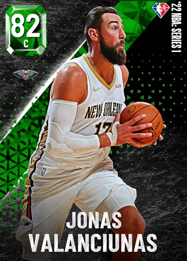 (EMERALD) Jonas Valanciunas (82 OVR)