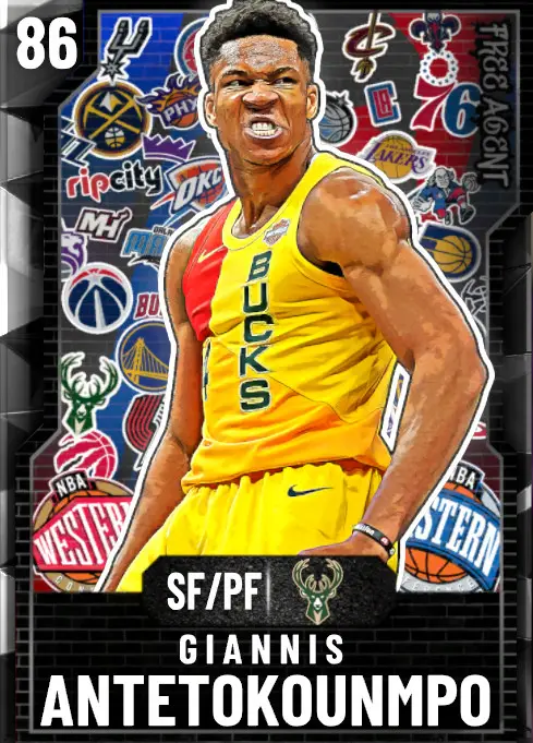 (SAPPHIRE) Giannis Antetokounmpo (86 OVR)