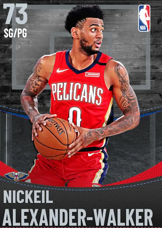 (SILVER) Nickeil Alexander-Walker (73 OVR)