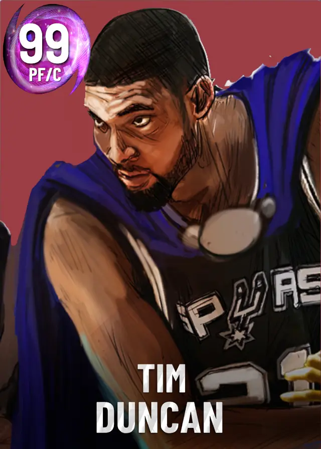 (DM) Tim Duncan (99 OVR)