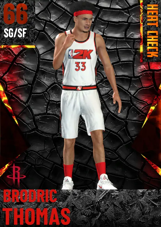 (HEATCHECK) Brodric Thomas (66 OVR)