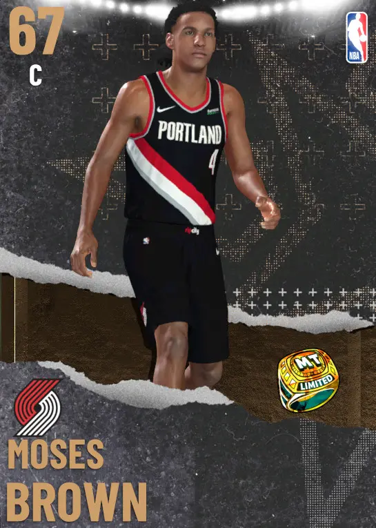(BRONZE) Moses Brown (67 OVR)