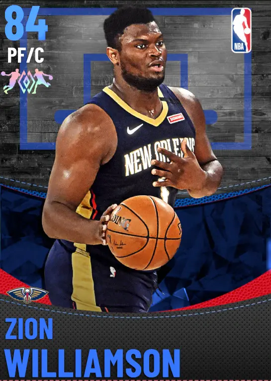 (SAPPHIRE) Zion Williamson (84 OVR)