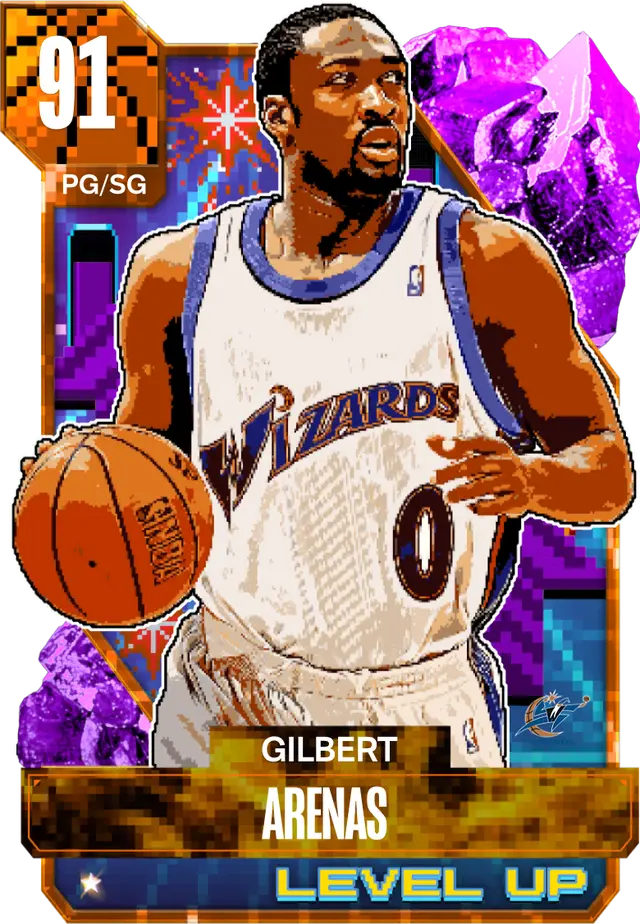 (AMETHYST) Gilbert Arenas (90 OVR)