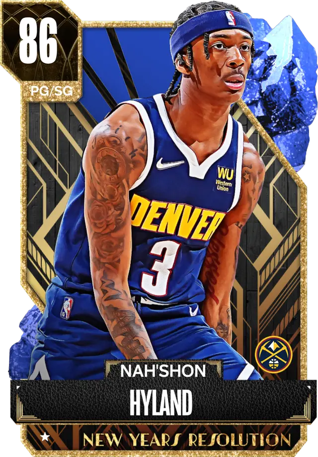 (SAPPHIRE) Nah'Shon Hyland (86 OVR)
