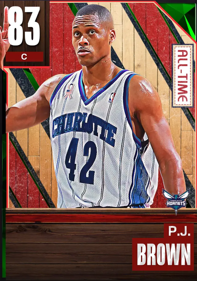 (EMERALD) P.J. Brown (83 OVR)