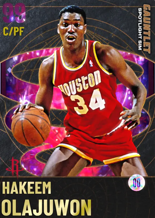 (DM) Hakeem Olajuwon (99 OVR)