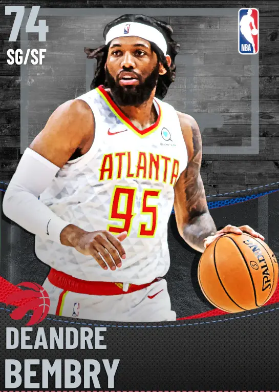 (SILVER) DeAndre Bembry (74 OVR)