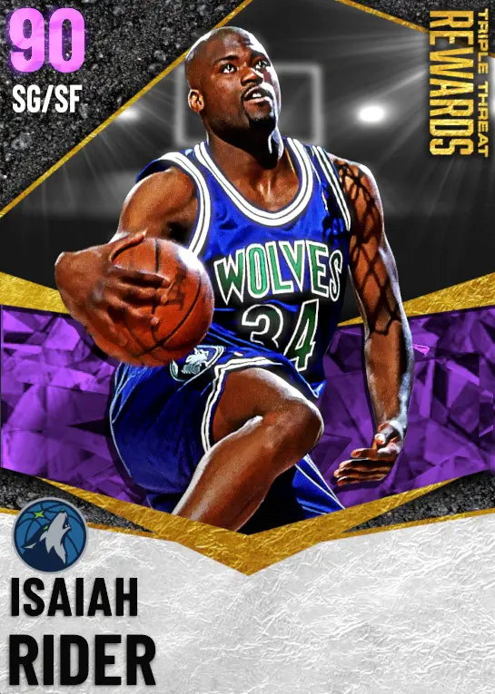 (AMETHYST) Isaiah Rider (90 OVR)