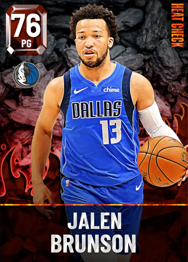 (GOLD) Jalen Brunson (76 OVR)
