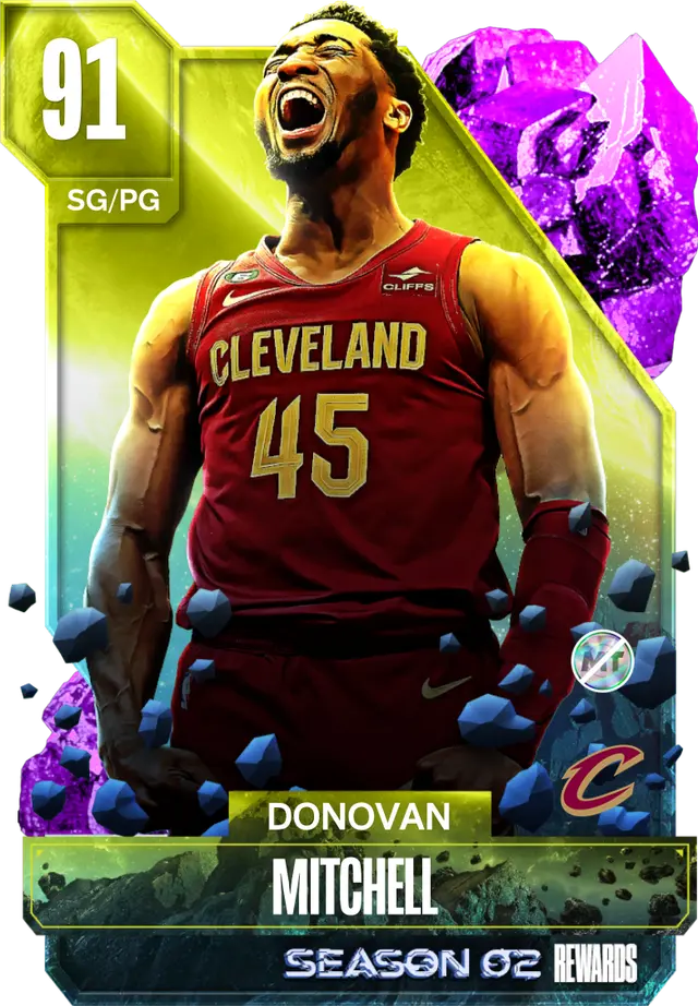 (AMETHYST) Donovan Mitchell (91 OVR)