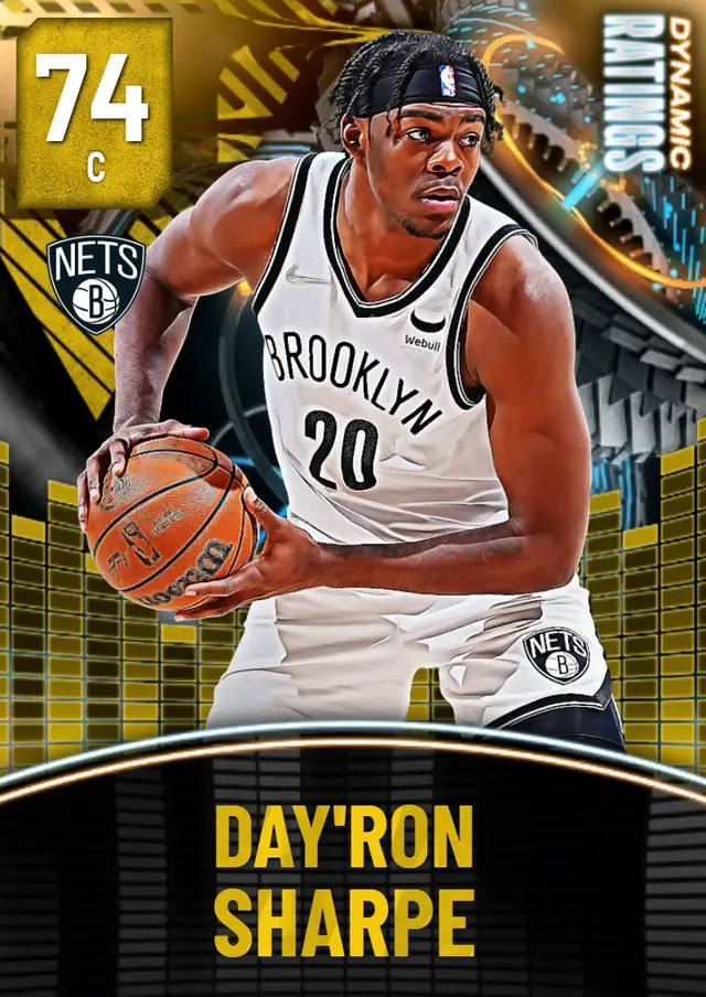 (GOLD) Day'Ron Sharpe (74 OVR)