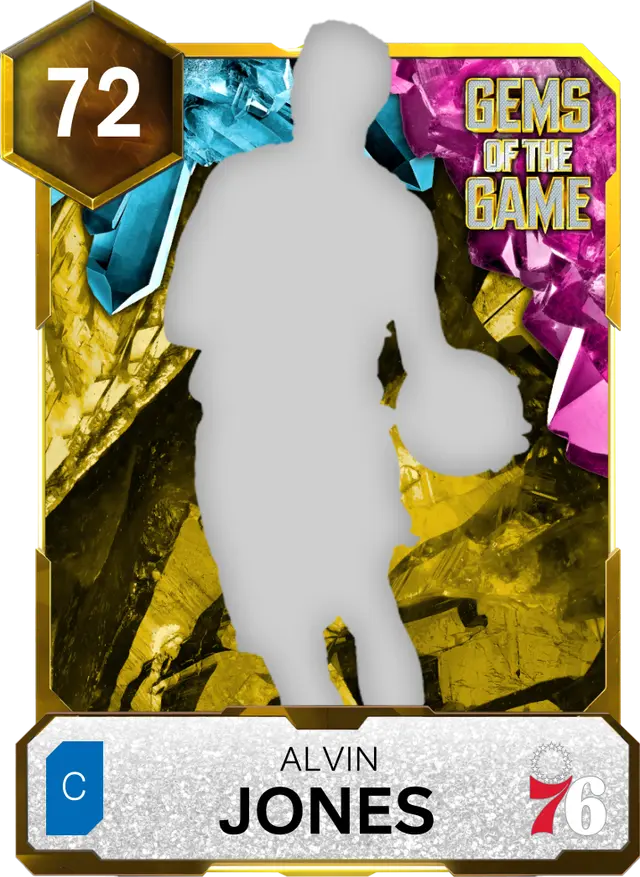 72 Alvin Jones | Gold Gems of the Game