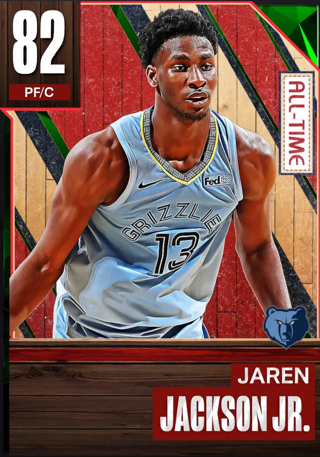 (EMERALD) Jaren Jackson Jr. (82 OVR)