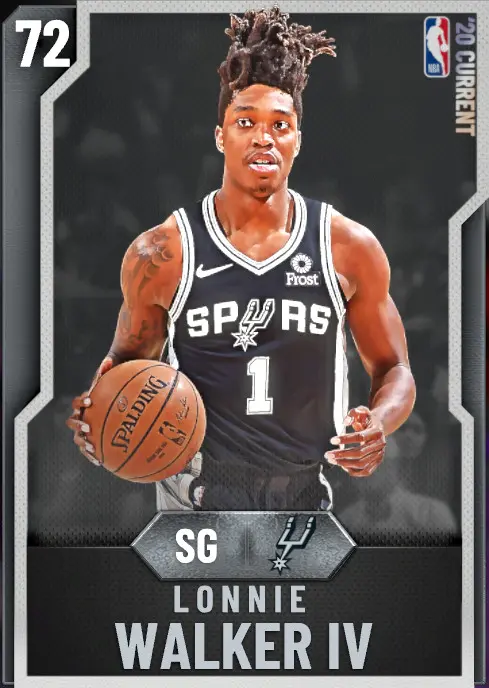 (SILVER) Lonnie Walker IV (72 OVR)