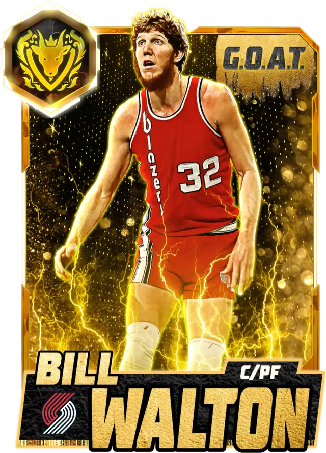 (GOAT) Bill Walton (99 OVR)