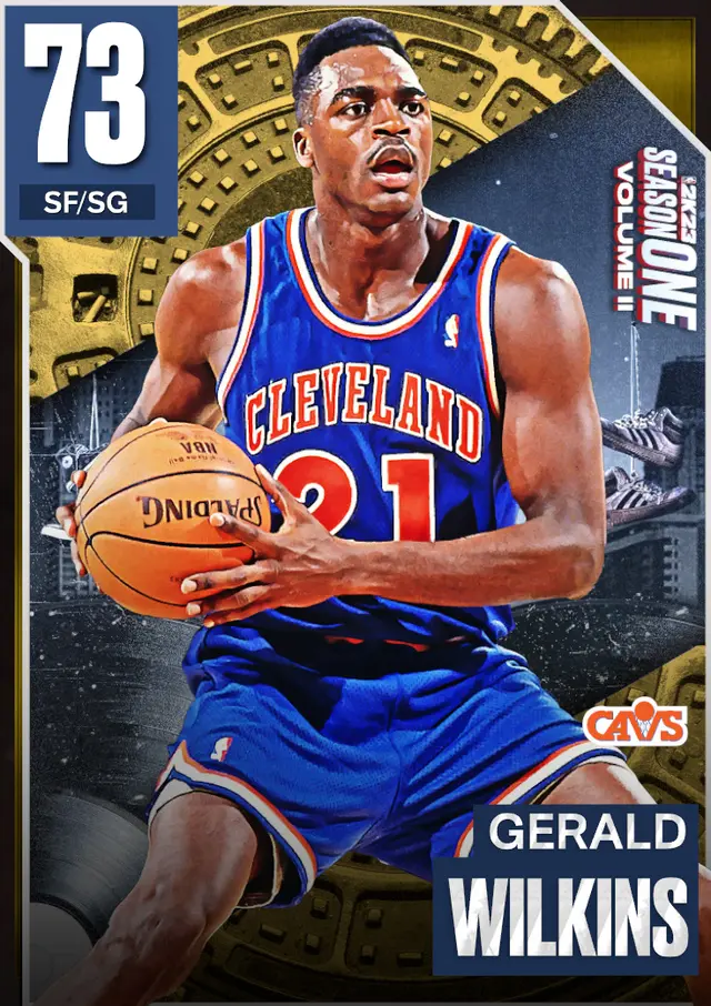 (GOLD) Gerald Wilkins (73 OVR)