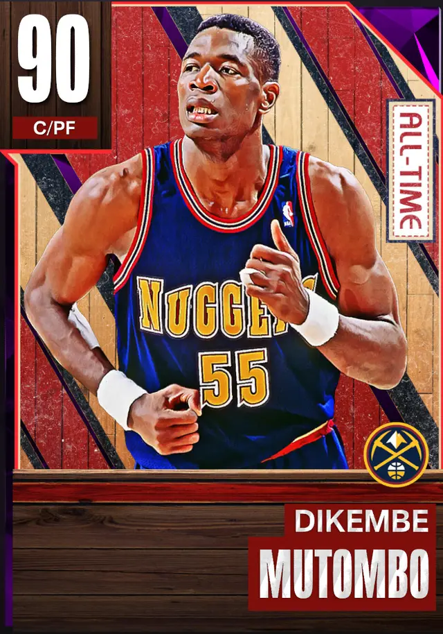 (AMETHYST) Dikembe Mutombo (90 OVR)