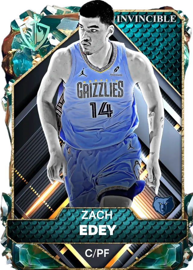 (INVINCIBLE) Zach Edey (99 OVR)