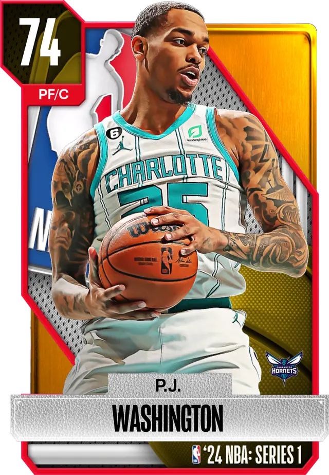 (GOLD) P.J. Washington (74 OVR)