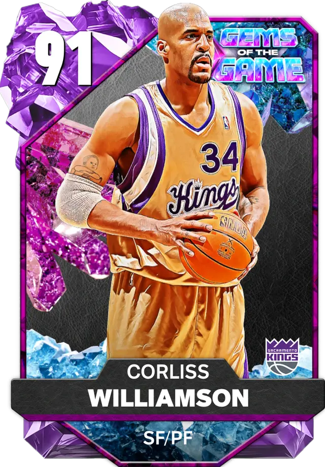 (AMETHYST) Corliss Williamson (91 OVR)