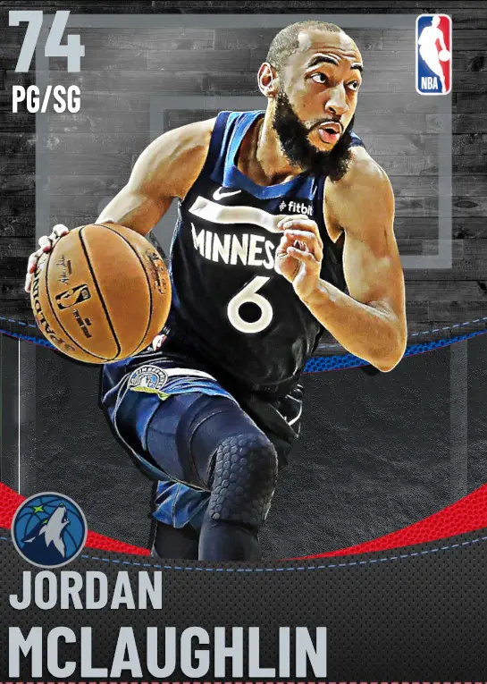 (SILVER) Jordan McLaughlin (74 OVR)