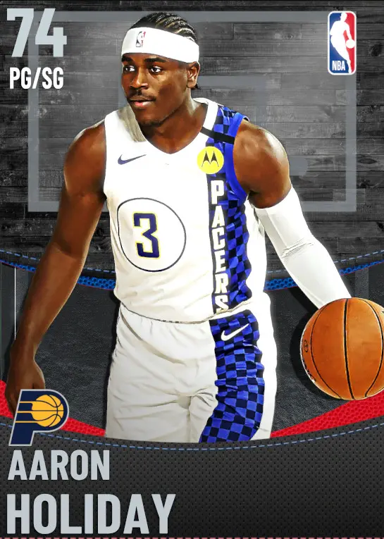 (SILVER) Aaron Holiday (74 OVR)
