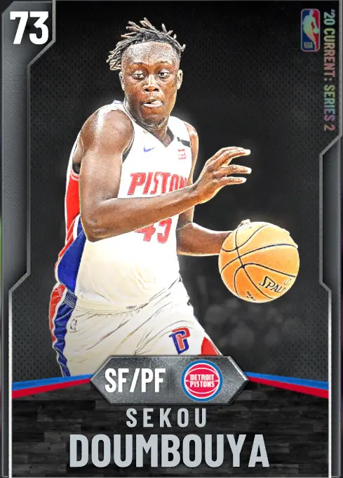 (SILVER) Sekou Doumbouya (73 OVR)