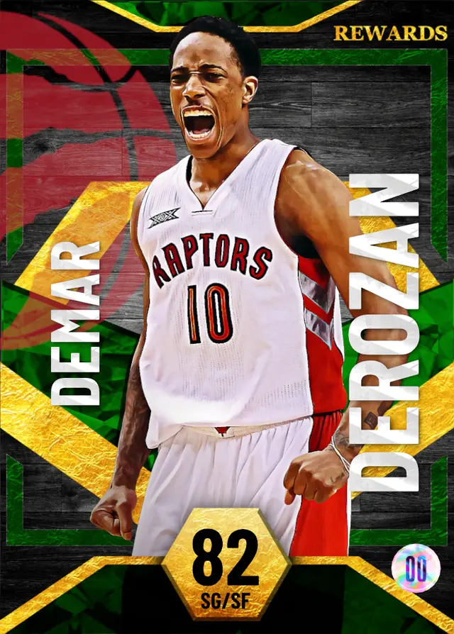 (EMERALD) DeMar DeRozan (82 OVR)