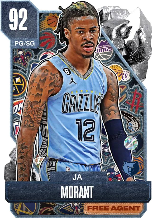 (FREEAGENT) Ja Morant (92 OVR)