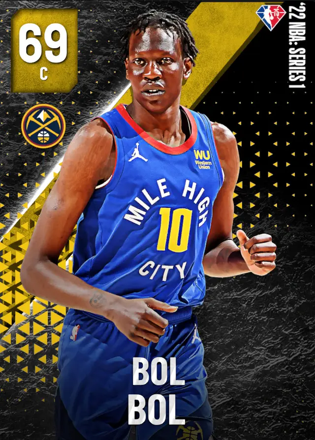 (GOLD) Bol Bol (69 OVR)