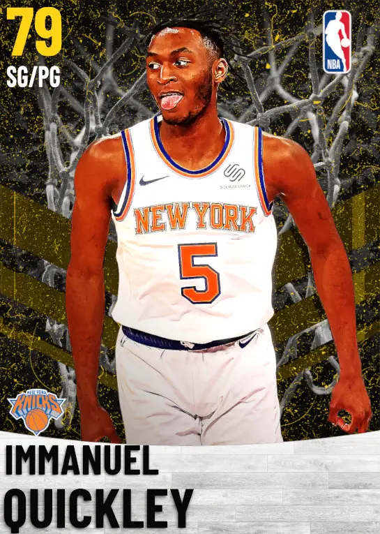 (GOLD) Immanuel Quickley (79 OVR)