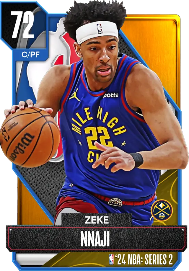 (GOLD) Zeke Nnaji (72 OVR)
