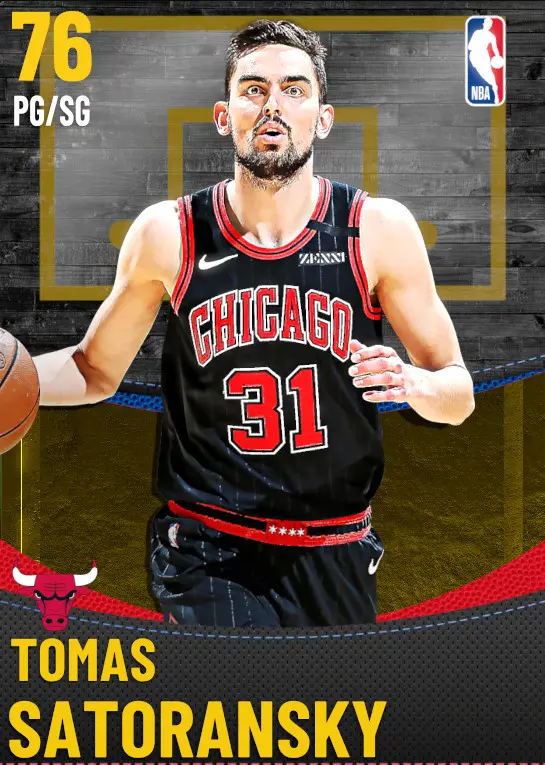 (GOLD) Tomas Satoransky (76 OVR)