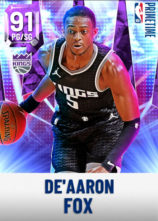 (AMETHYST) De'Aaron Fox (91 OVR)