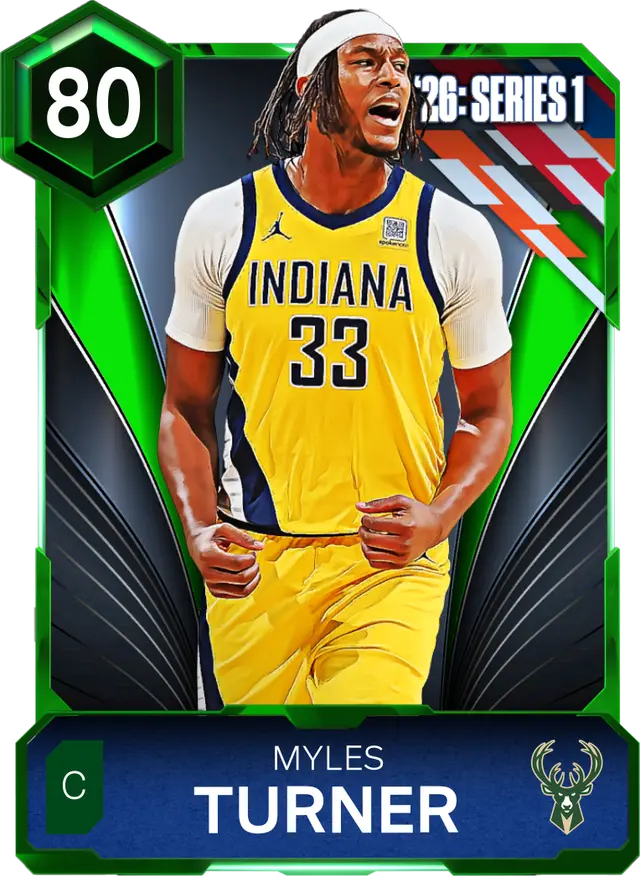 (EMERALD) Myles Turner (80 OVR)