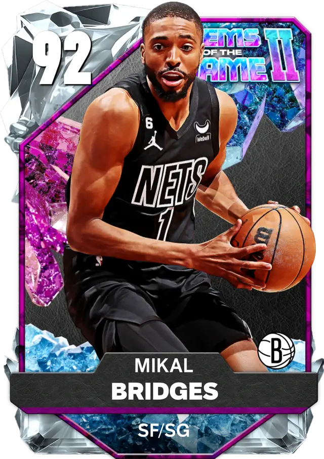 (DIAMOND) Mikal Bridges (92 OVR)
