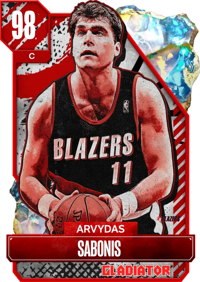 (OPAL) Arvydas Sabonis (98 OVR)