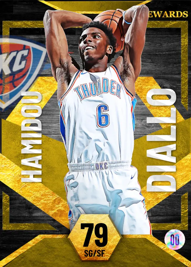 (GOLD) Hamidou Diallo (79 OVR)