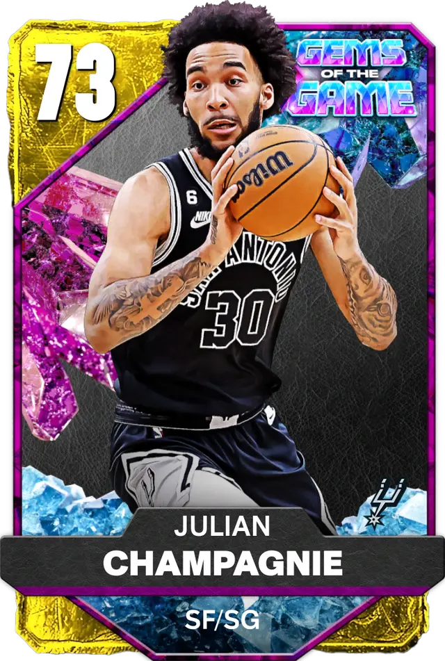 (GOLD) Julian Champagnie (73 OVR)